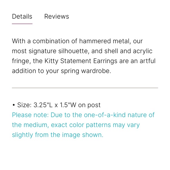 NWOT Kendra Scott Kitty Earrings Pink, Lavender & Pearl Mix Yellow Gold PERFECT! - Picture 13 of 13